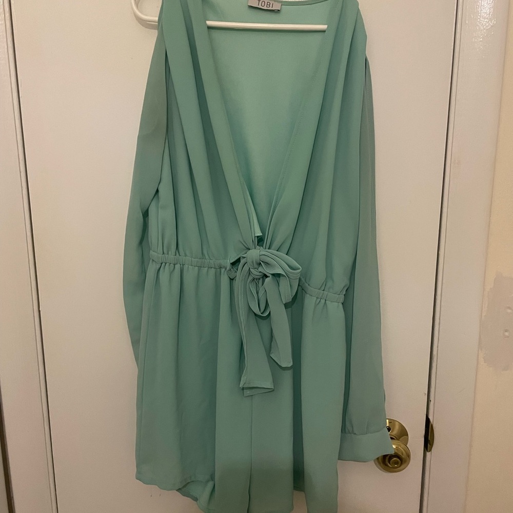 Teal romper